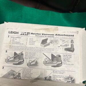 Leigh Router Vacuum Attachment, new in box